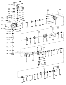 Part Location Diagram of 5412051559 Chicago Pneumatic Throttle Valve Handle